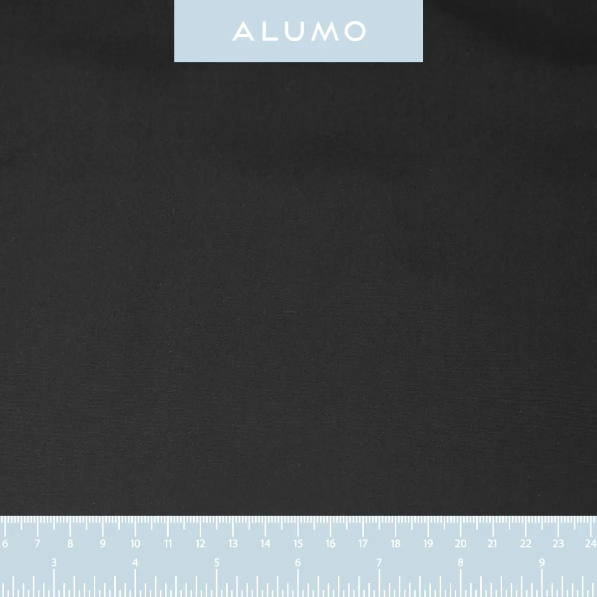 Supraluxe Black Popelin Solid plain