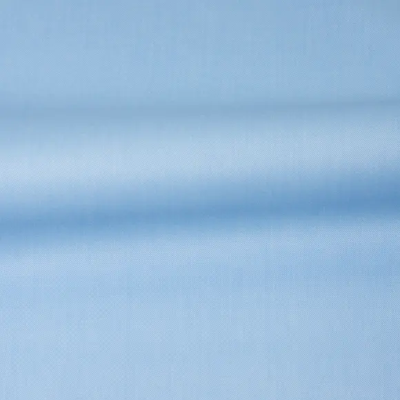 Flanello Medium Blue Twill Solid plain - 3