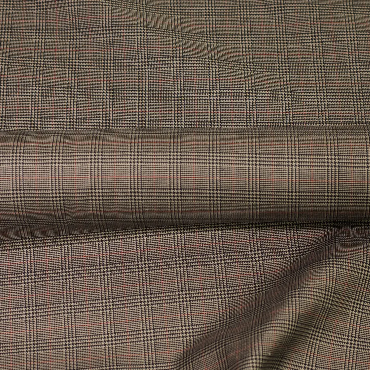 Flanello Junior Brown Twill Check