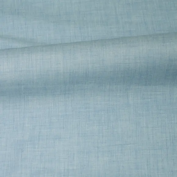 Cashmerello Light Bleu moyen Sergé Uni 2 - 3