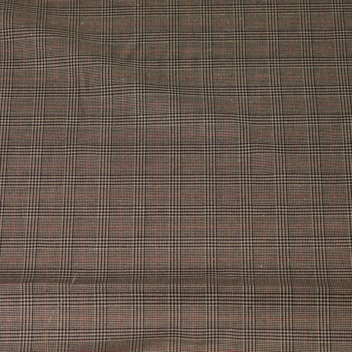 Flanello Junior Brown Twill Check