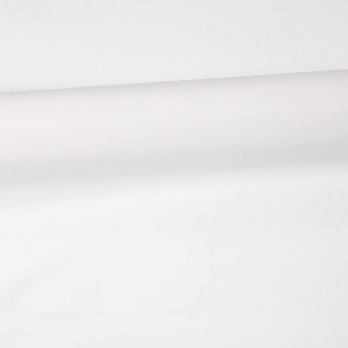 Leandro White Popelin Solid plain
