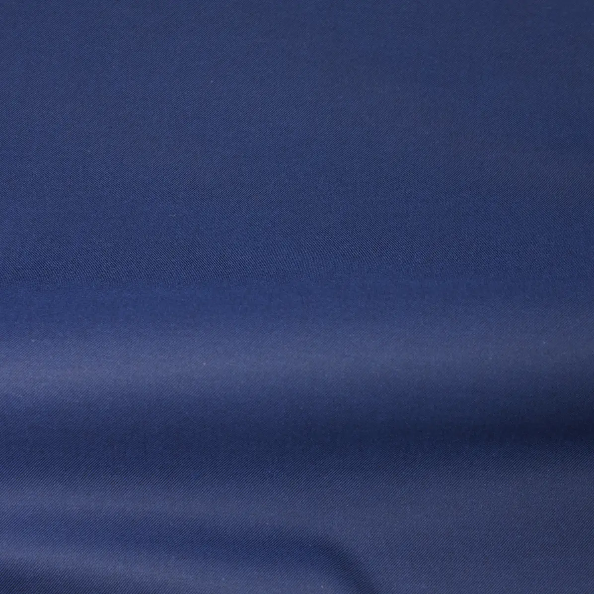 Flanello Dark Blue Twill Solid plain