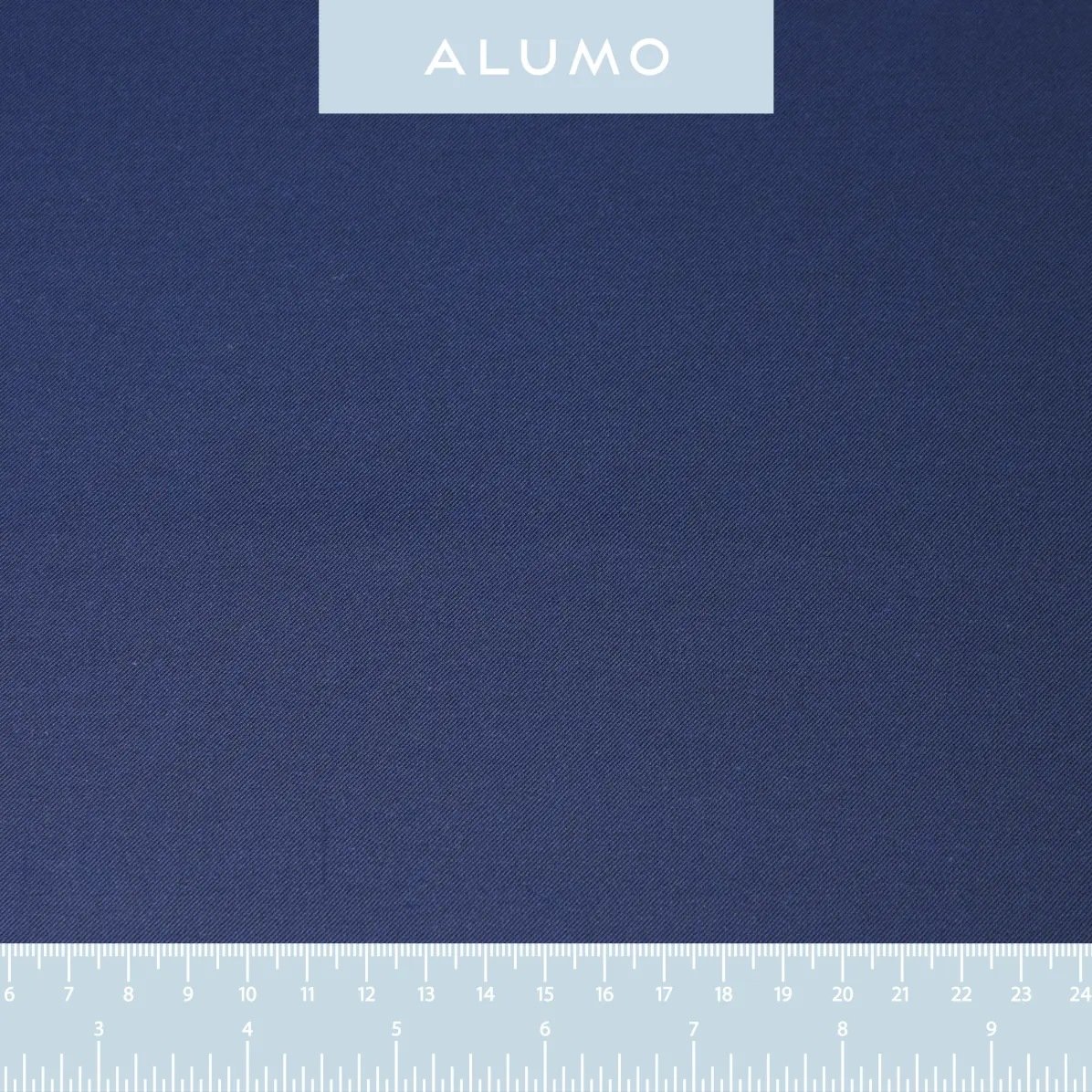 Flanello Dark Blue Twill Solid plain