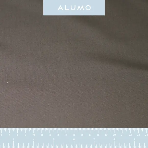 Supraluxe Grey Popelin Solid plain 1 - 2