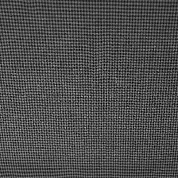 Flanello Junior Black Twill Solid Plain Structured - 4