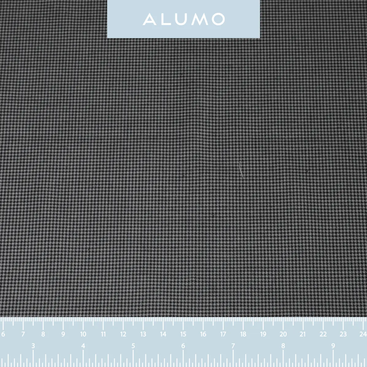 Flanello Junior Black Twill Solid Plain Structured