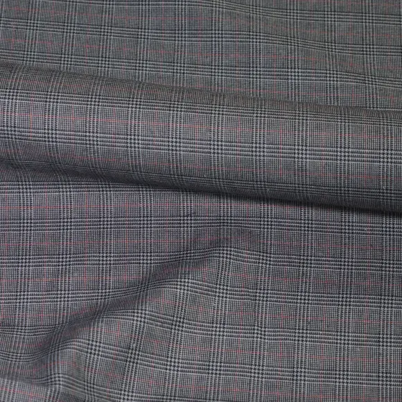 Flanello Junior Schwarz Köper Karierter - 3