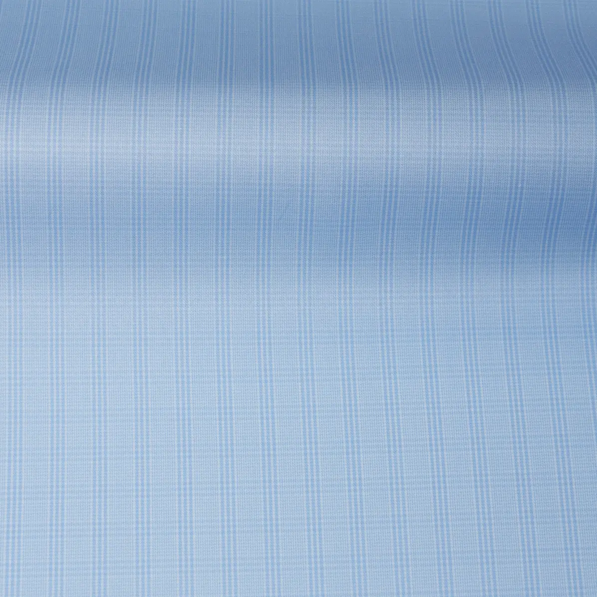 Salvatore Triplo Light Blue Twill Check