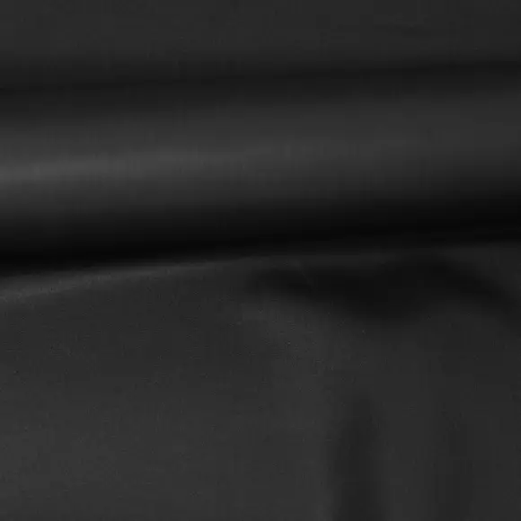 Soyella Duecento Black Popelin Solid plain - 3