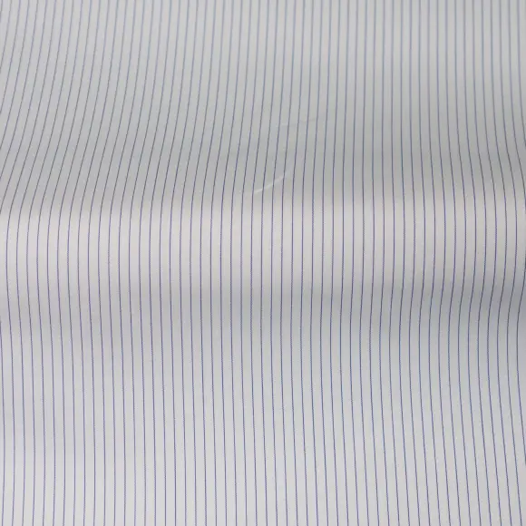 Sea Island Medium Blue Popelin Stripes 5 - 3