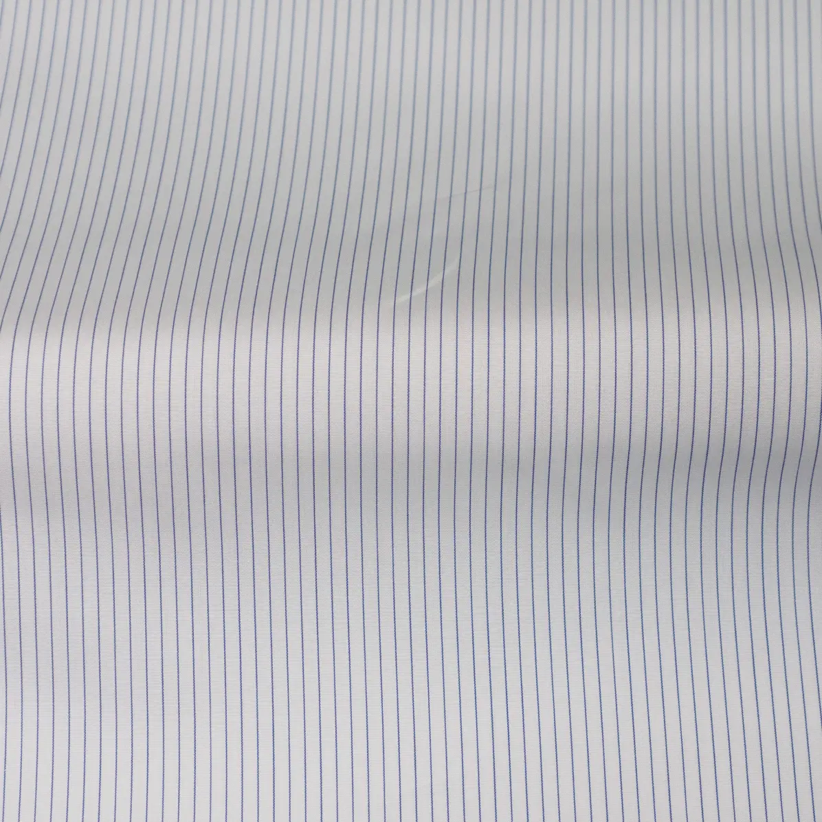 Sea Island Medium Blue Popelin Stripes 5