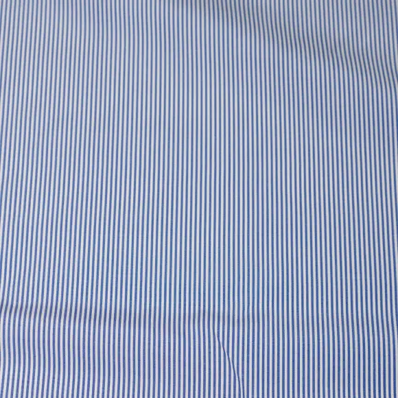 Sea Island Blu scuro Popelin Righe 1 - 4