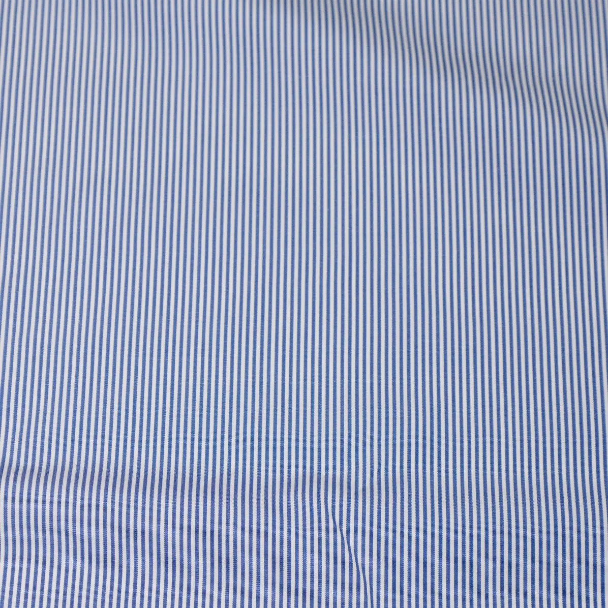 Sea Island Blu scuro Popelin Righe 1