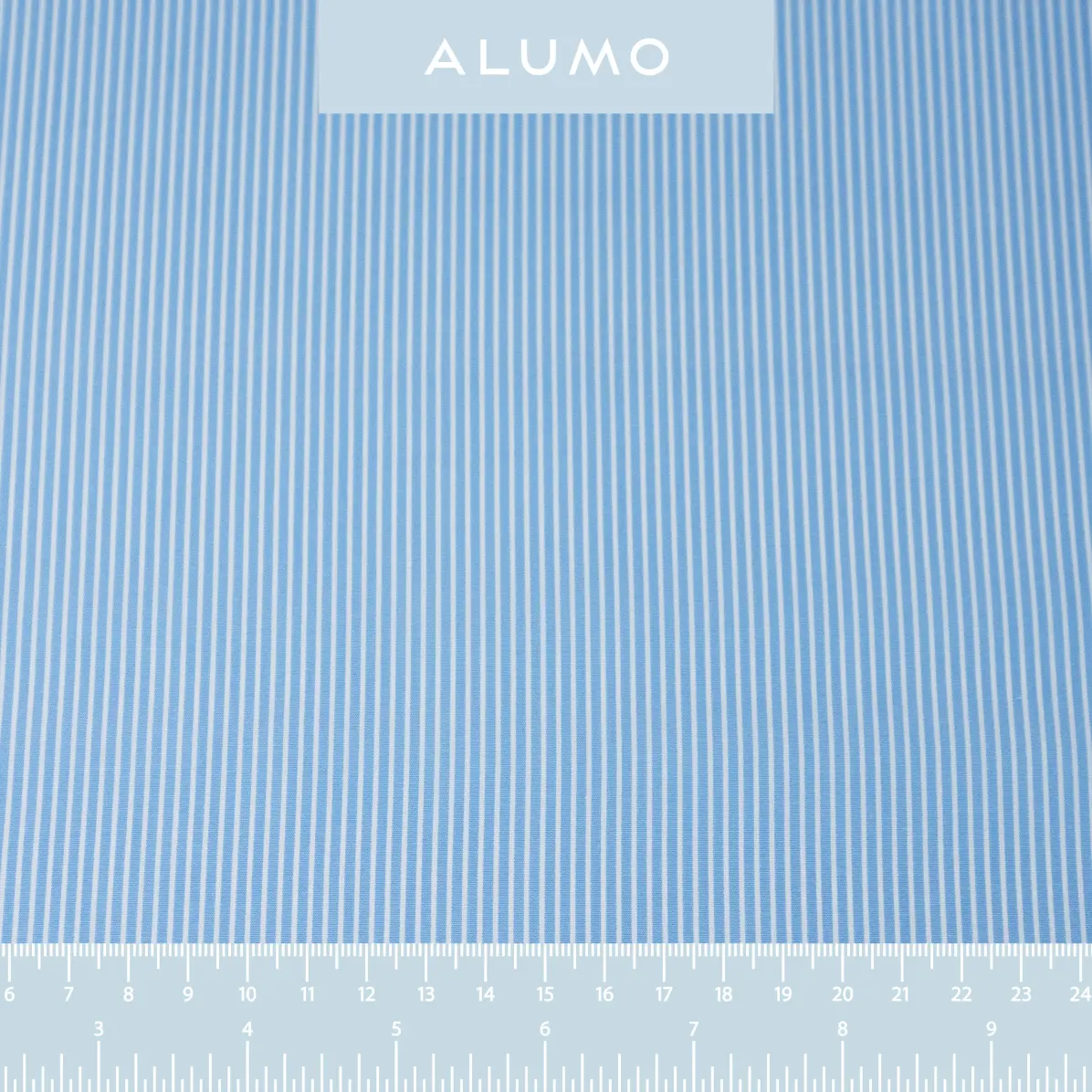 Sea Island Medium Blue Popelin Stripes 6