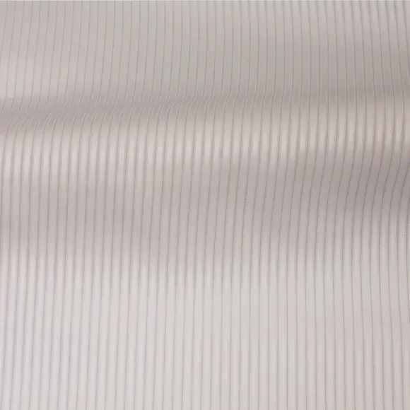 Zephir Soyella Lilas Dobby/Structuré Rayures - 3