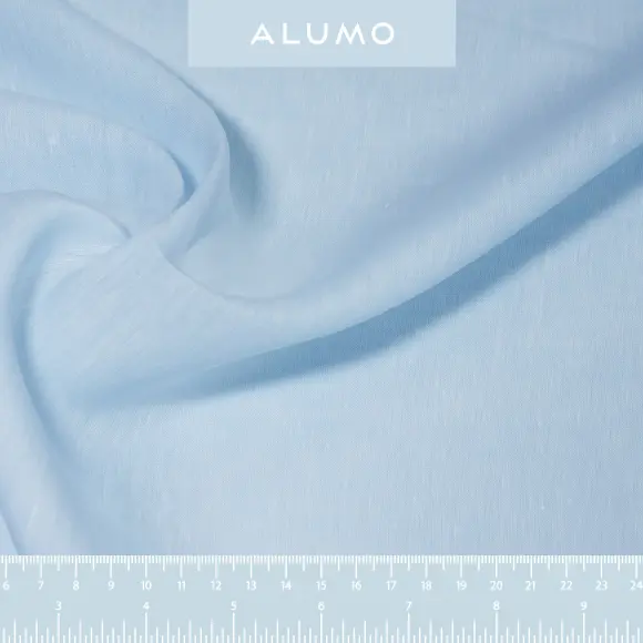 Centolino Hellblau Popelin Einfarbiges 1 - 2