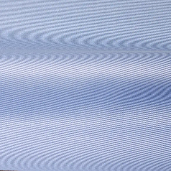 Twill Escort Medium Blue Twill Solid Plain - 3