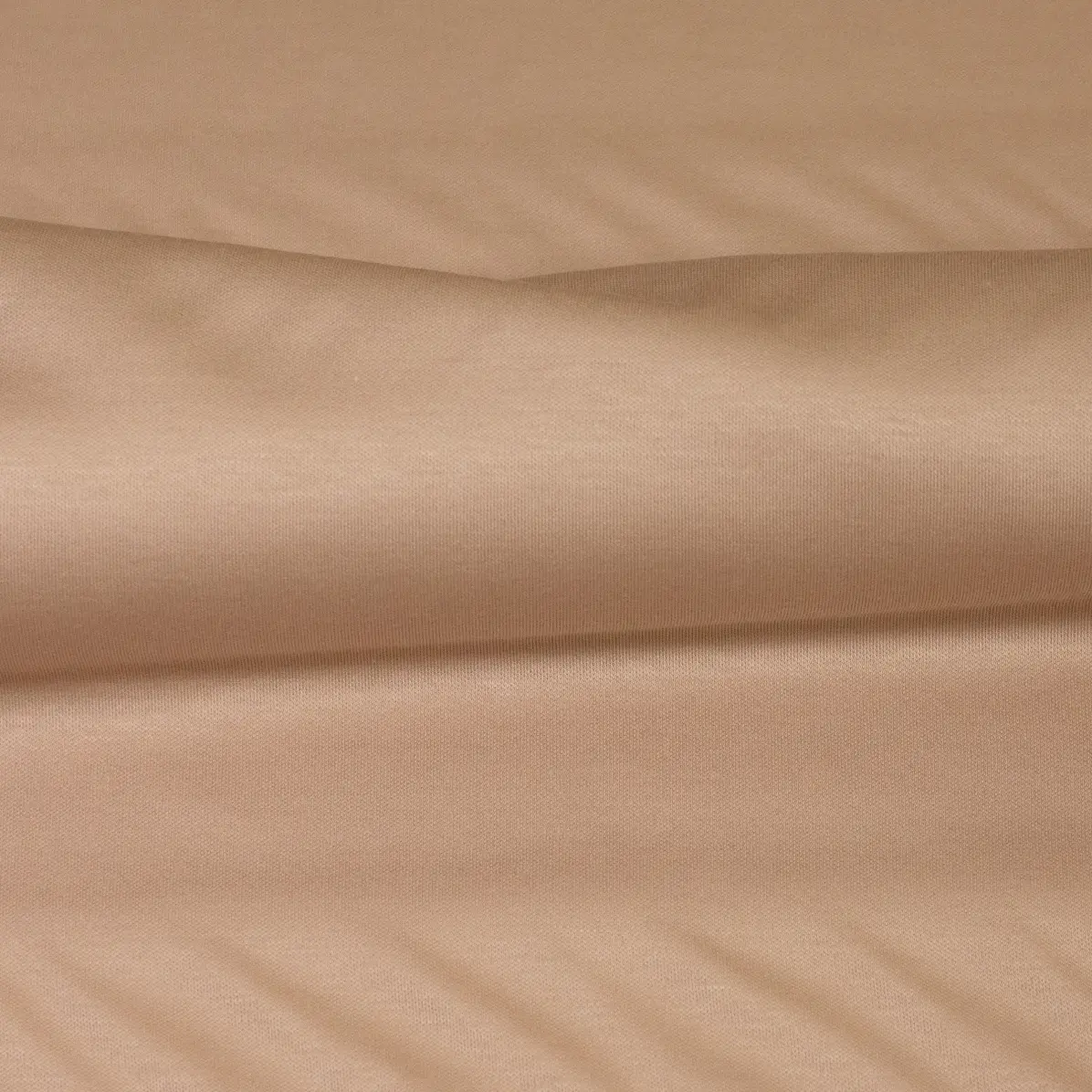 Markus Knit sand beige Jersey Solid plain