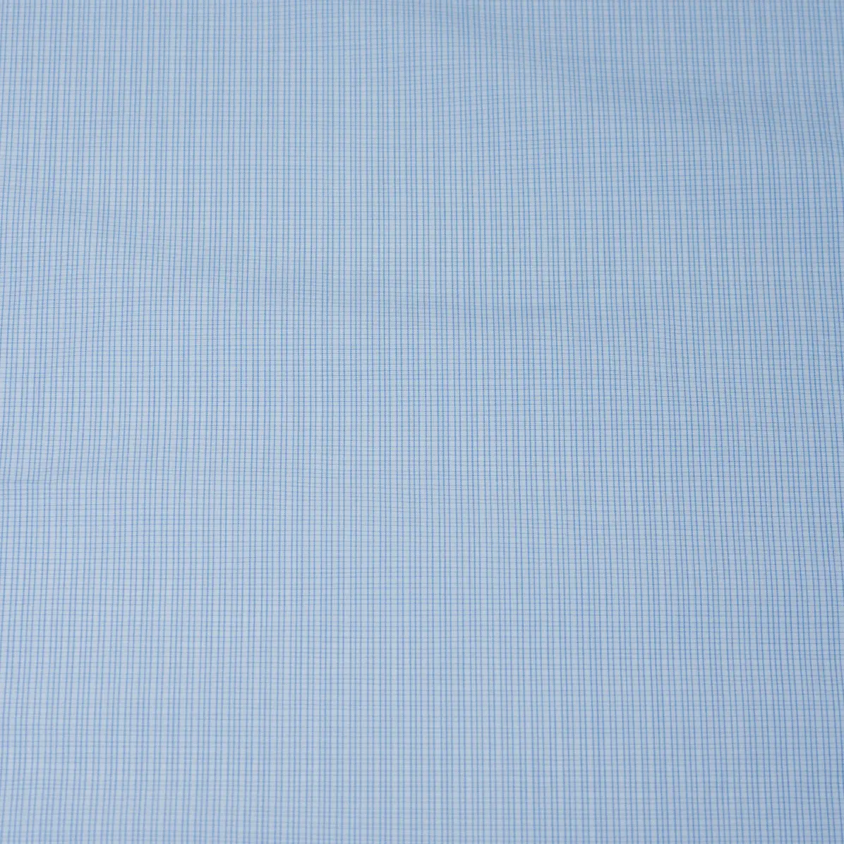 Supraluxe Medium Blue Popelin Check 3